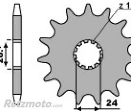 Pignon 18 dents PBR cha�ne 530 KAWASAKI ZX-12R NINJA