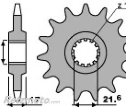 Pignon 17 dents PBR cha�ne 428 Honda VTR 250