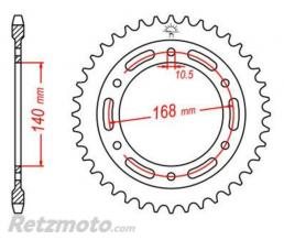 Kit cha�ne BMW F700GS DID 525VX3 17/42 (couronne standard) 
