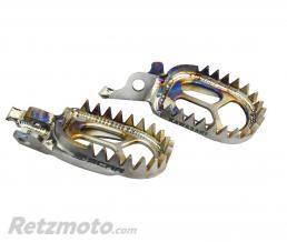 Repose-pieds SCAR Titane Kawasaki KX250F/KX450F