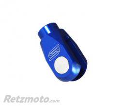 Chape de r�glage de frein arri�re SCAR alu bleu