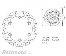Disque de frein BREMBO Oro fixe