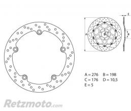 Disque de frein BREMBO Oro fixe
