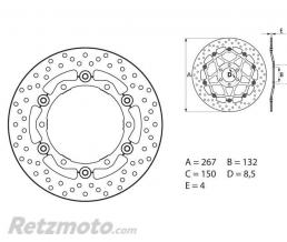 Disque de frein BREMBO Oro flottant