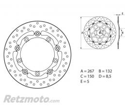 Disque de frein BREMBO Oro flottant