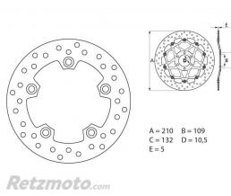 Disque de frein BREMBO Oro fixe