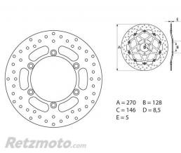 Disque de frein BREMBO Oro fixe
