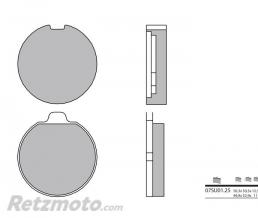 Plaquettes de frein BREMBO 07SU0125 organique