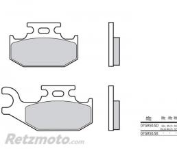 Plaquettes de frein BREMBO 07GR50SX m�tal fritt�