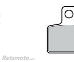 Plaquettes de frein BREMBO 07GR4804 organique