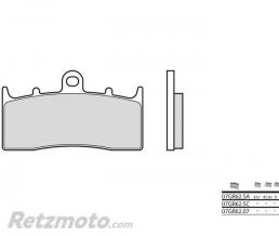 Plaquettes de frein BREMBO 07GR62SA m�tal fritt� BMW