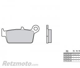 Plaquettes de frein BREMBO 07HO26SD m�tal fritt�
