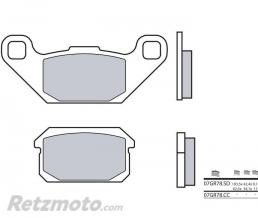 Plaquettes de frein BREMBO 07GR78CC organique