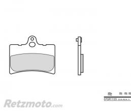 Plaquettes de frein BREMBO 07GR1705 organique