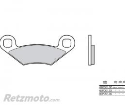 Plaquettes de frein BREMBO 07PO01SX m�tal fritt�