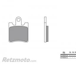 Plaquettes de frein BREMBO 07YA09SA m�tal fritt�
