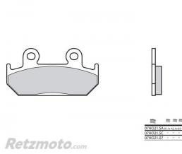 Plaquettes de frein BREMBO 07HO21SC m�tal fritt�