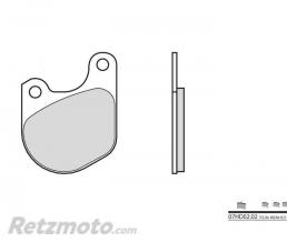 Plaquettes de frein BREMBO 07HD0202 organique Harley Davidson