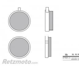 Plaquettes de frein BREMBO 07YA0113 organique Yamaha RD125X