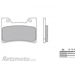 Plaquettes de frein BREMBO 07YA24SA m�tal fritt� Yamaha