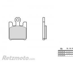 Plaquettes de frein BREMBO 07SU26SC m�tal fritt�
