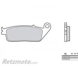 Plaquettes de frein BREMBO 07HO34SP m�tal fritt�