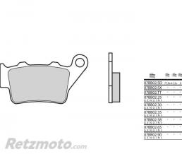 Plaquettes de frein 07BB0258 BREMBO m�tal fritt�