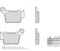 Plaquettes de frein BREMBO 07BB275A organique