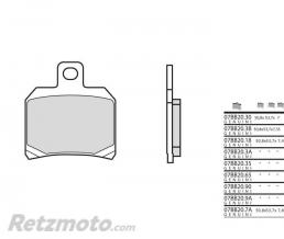 Plaquettes de frein BREMBO 07BB209A organique