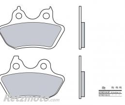 Plaquettes de frein BREMBO 07HD18SP m�tal fritt� Harley Davidson