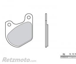 Plaquettes de frein BREMBO 07HD0303 organique Harley Davidson 1000