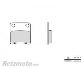 Plaquettes de frein BREMBO 07032CC organique