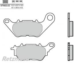 Plaquettes de frein BREMBO 07YA53CC organique Yamaha