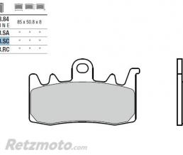 Plaquettes de frein BREMBO 07BB38SC m�tal fritt� BMW R1200RT