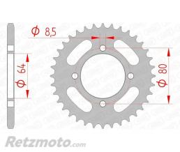 Kit chaine YAMAHA RD50MX AFAM 12x48 420M (couronne standard)