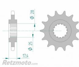 Kit chaine VOXAN 1000 ROADSTER AFAM 525XSR2 18x40 super renforc�(couronne standard)