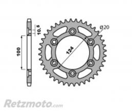 Kit chaine DUCATI MONSTER 695 DID 520VX3 15/42 standard - couronne standard