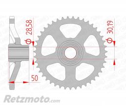 Couronne AFAM 44 dents acier pas 415 type 35100 Aprilia