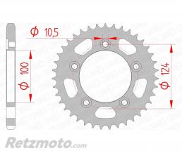 Couronne AFAM 39 dents acier pas 525 type 50612 Ducati