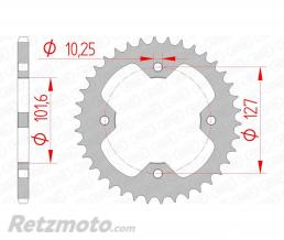 Couronne AFAM 38 dents acier pas 520 type 98500 Polaris