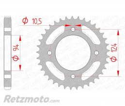Couronne AFAM 37 dents acier pas 530 type 10505 Honda CB500