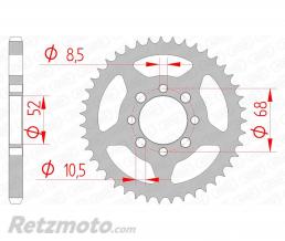 Couronne AFAM 37 dents acier pas 428 type 14101 Suzuki