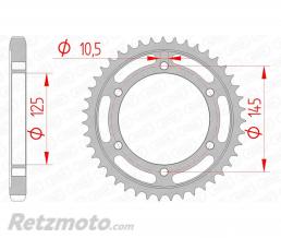 Couronne AFAM 46 dents acier pas 530 type 12601 Yamaha