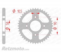 Couronne AFAM 44 dents acier pas 428 type 10236 Honda CBR125R
