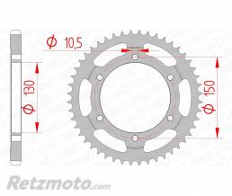 Couronne AFAM 47 dents acier pas 525 type 10502 Honda