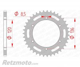 Couronne AFAM 39 dents acier pas 520 type 12304 Yamaha