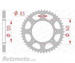 Couronne AFAM 46 dents acier pas 520 type 16600 Kawasaki