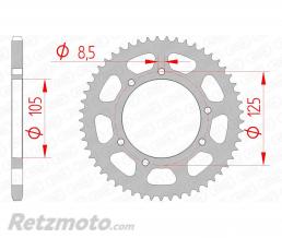 Couronne AFAM 60 dents acier pas 420 type 47103