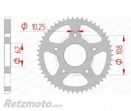 Couronne AFAM 50 dents acier pas 428 type 47201 Derbi GPR125