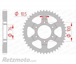 Couronne AFAM 44 dents acier pas 530 type 14902 Suzuki 1200 Bandit